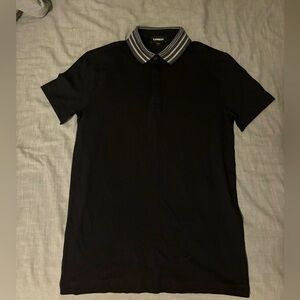 Black Express polo shirt